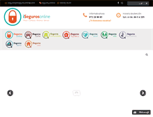 Tablet Screenshot of isegurosonline.com